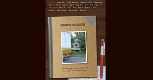 The Return of the Natives website screenshot